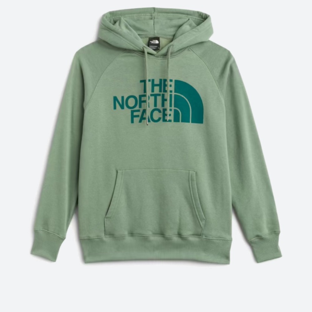 Northface women’s half dome hoodie green XL